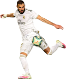 Karim Benzema football render