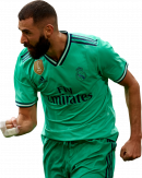 Karim Benzema football render