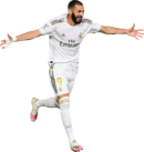 Karim Benzema football render