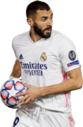 Karim Benzema football render