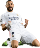 Karim Benzema football render