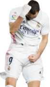 Karim Benzema football render