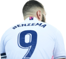 Karim Benzema football render