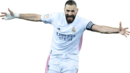 Karim Benzema football render