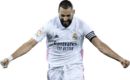 Karim Benzema football render