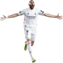 Karim Benzema football render