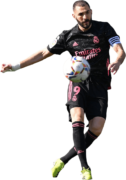 Karim Benzema football render