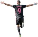 Karim Benzema football render