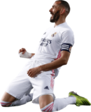 Karim Benzema football render