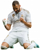 Karim Benzema football render