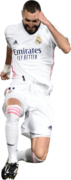 Karim Benzema football render