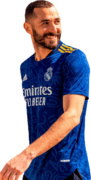 Karim Benzema football render