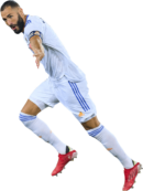 Karim Benzema football render