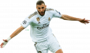 Karim Benzema football render