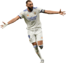 Karim Benzema football render