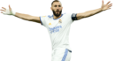 Karim Benzema football render