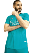 Karim Benzema football render