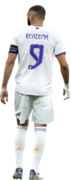 Karim Benzema football render