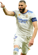 Karim Benzema football render