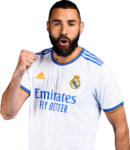 Karim Benzema football render