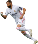 Karim Benzema football render