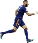 Karim Benzema football render