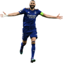 Karim Benzema football render