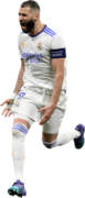 Karim Benzema football render