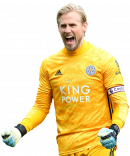 Kasper Schmeichel football render