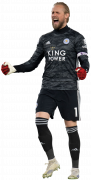 Kasper Schmeichel football render