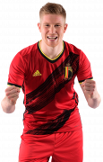 Kevin De Bruyne football render