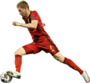 Kevin De Bruyne football render