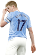 Kevin De Bruyne football render