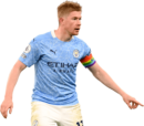 Kevin De Bruyne football render