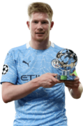 Kevin De Bruyne football render