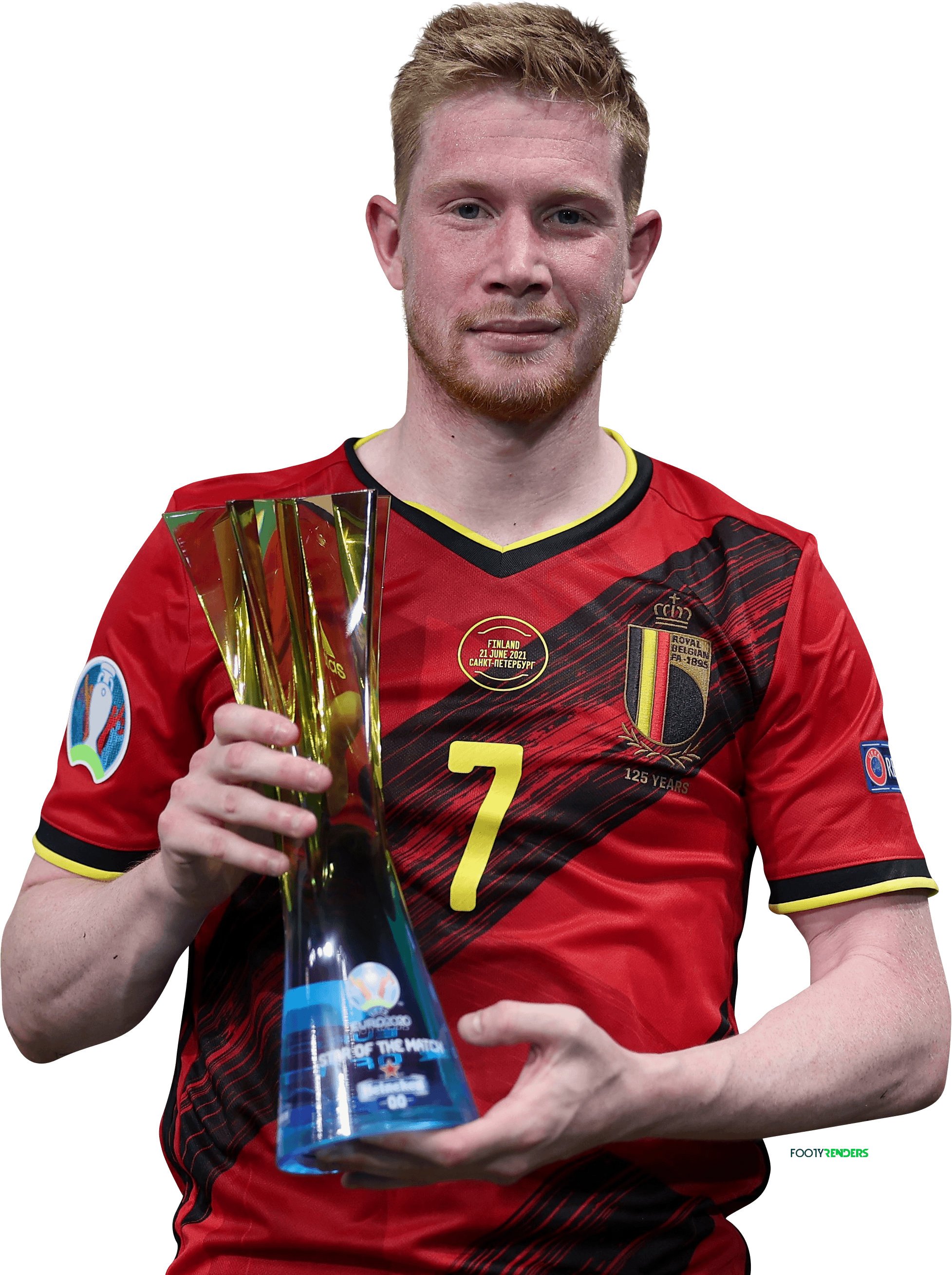 Kevin De Bruyne Football Render - 48637 - Footyrenders B29