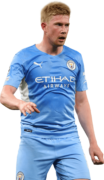 Kevin De Bruyne football render