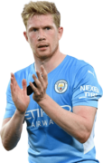 Kevin De Bruyne football render