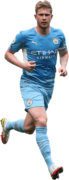 Kevin De Bruyne football render