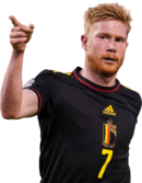 Kevin De Bruyne football render