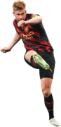 Kevin De Bruyne football render