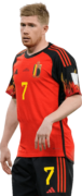 Kevin De Bruyne football render