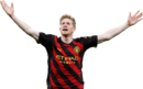 Kevin De Bruyne football render