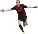 Kevin De Bruyne football render