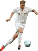 Kevin De Bruyne football render