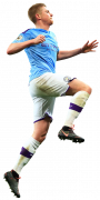 Kevin De Bruyne football render