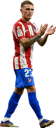 Kieran Trippier football render