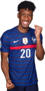 Kingsley Coman football render