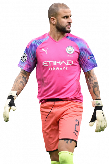 Kyle Walker Manchester City football render - FootyRenders