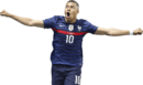 Kylian Mbappé football render